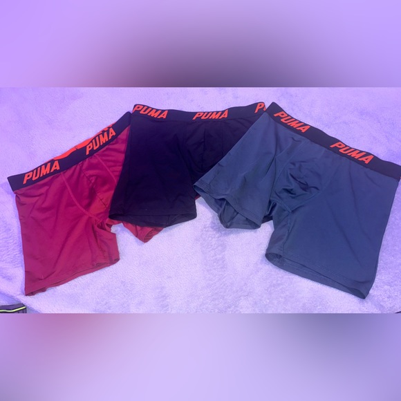 Bundle of 3 pairs of Puma boxer briefs size Medium - Picture 1 of 9